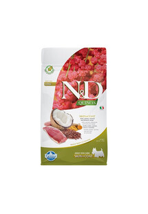 N&D Quinoa Dog Skin&Coat Adult Mini duck, coconut 2.5 kg kaczka i kokos