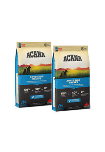 ACANA Heritage Adult Dog 22.8 kg (2 x 11.4 kg) - sucha karma dla dorosłych psów