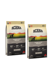 Acana Light & Fit - sucha karma dla psów z nadwagą 22.8 kg (2 x 11.4 kg)