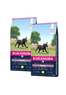 EUKANUBA Growing Puppy Large Breed bogata w świeżego kurczaka 30 kg (2 x 15kg)