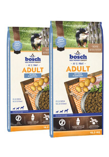 Bosch Adult Fish & Potato 30kg - sucha karma dla psów dorosłych 30 kg (2 x 15 kg)