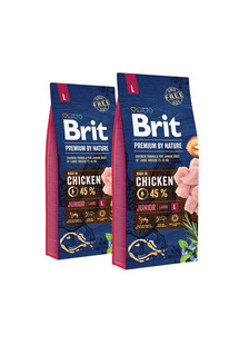 BRIT Premium By Nature Junior Large L 30 kg (2 x 15 kg)