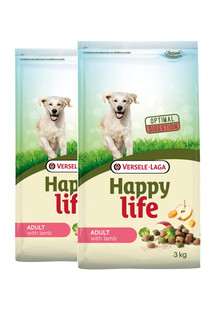 VERSELE-LAGA Happy life adult lamb 30 kg (2 x 15 kg)