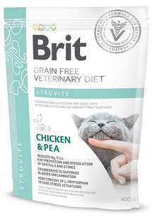 BRIT Veterinary Diets Cat Struvite saszetka 400 g