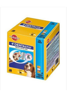 PEDIGREE zestaw Dentastix średnie rasy 8 x180 g 2+1 GRATIS