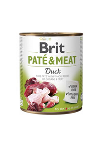 BRIT Pate&Meat Duck 800 g pasztet z kaczką puszka