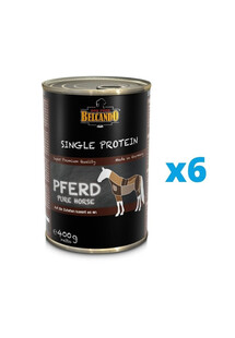 BELCANDO Single Protein Konina 6x400 g mokra karma dla psa