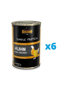 BELCANDO Single Protein Kurczak 6x400 g mokra karma dla psa