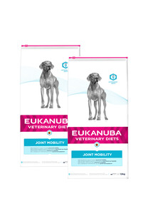 Eukanuba Veterinary Diets Joint Mobility Adult All Breeds Chicken - sucha karma dla psów z kurczakiem 24 kg (2 x 12 kg)