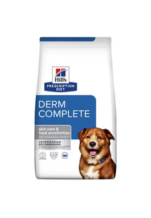 Prescription Diet Canine Derm Complete 12 kg karma wzmacniająca skórę psa