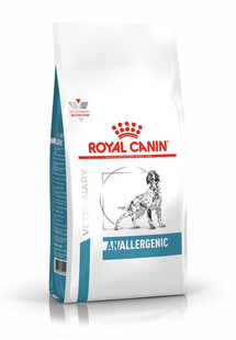 ROYAL CANIN Dog anallergenic 3 kg sucha karma dla dorosłych psów z alergią pokarmową z objawami dermatologicznymi i/lub żołądkowo-jelitowymi