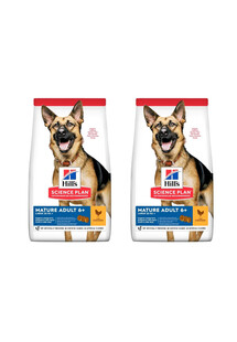 HILL'S Science Plan Canine Mature Adult 6+ Large breed Chicken, 36kg - sucha karma dla starszych psów ras dużych 36 kg (2x18 kg)