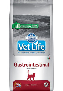 FARMINA Vet Life Cat Gastrointestinal  10kg - sucha karma dla kotów z chorobami przewodu pokarmowego