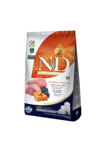 N&D GF Pumpkin Lamb & Blueberry Puppy Medium & Maxi 2.5 kg