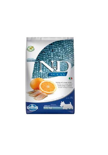 N&D OCEAN DOG HERRING & ORANGE ADULT MINI 7 kg