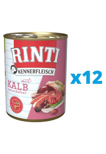 RINTI Kennerfleisch Veal cielęcina 12 x 400 g