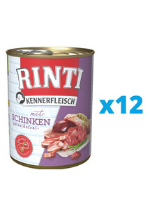 RINTI Kennerfleisch Ham z szynką 12 x 800 g