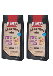 RINTI MAX-I-MUM Senior Chicken z kurczakiem dla starszych psów 2 x 12 kg