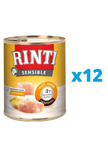 RINTI Sensible Kurczak z ziemniakami 12 x 800 g