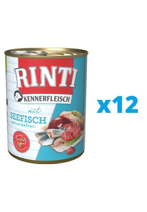 RINTI Kennerfleisch Sea Fish ryby morskie 12 x 800 g