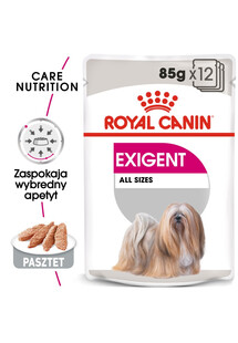 ROYAL CANIN Exigent karma mokra - pasztet dla psów dorosłych, wybrednych 24 x 85 g