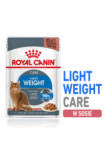 ROYAL CANIN Light Weight Care 24x85 g w sosie