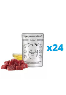 GUSSTO Cat Fresh Lamb mokra karma dla kotów jagnięcina 24x85 g