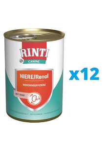 RINTI Canine Niere/Renal Beef wołowina 12 x 800 g