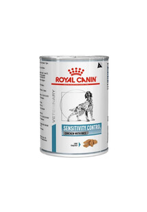 ROYAL CANIN VHN Dog Sensitivity Chicken kurczak - dietetyczna, mokra karma dla psów, 12 x410 g