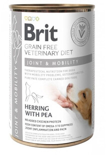 BRIT Veterinary karma Diet Dog Joint & Mobility karma na stawy dla psa 24x400 g