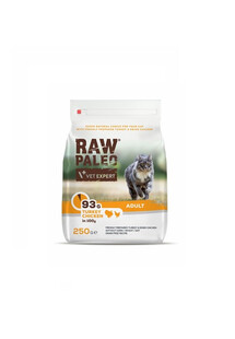 Raw Paleo Adult Cat Turkey&Chicken dla dorosłych kotów indyk, kurczak 250 g