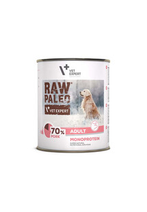 Raw Paleo Wieprzowina/Pork Adult Can 800g