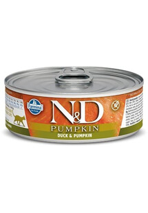 N&D Cat duck&pumpkin 80 gr