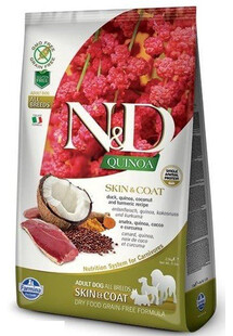 N&D Dog Quinoa Skin & Coat Duck 2.5 kg karma sucha dla małych ras