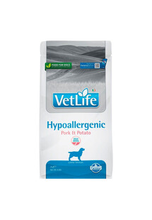 FARMINA VetLife Hypoallergenic Adult Pork 2kg- sucha  karma dietetyczna dla kotów