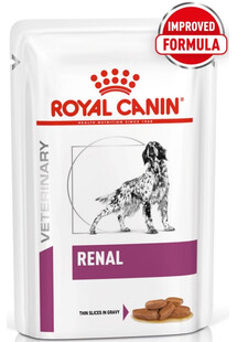 ROYAL CANIN Veterinary Diet Canine Renal, 48x100g - Mokra karma dla psów z przewlekłą niewydolnością nerek