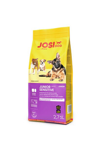 JosiDog Junior Sensitive 2,7kg dla szczeniąt z wrażliwym przewodem pokarmowym