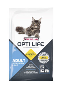 Opti Life Cat Sterlised/Light Chicken 7.5 kg dla kotów sterylizowanych