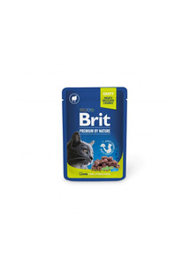 BRIT PREMIUM Pouch Sterilized 24x100g dla kotów sterylizowanych smak jagnięcina