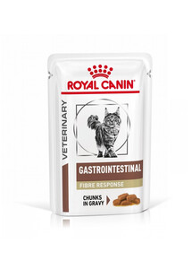 ROYAL CANIN Veterinary cat Gastrointestinal Fibre Response dla kotów z zaparciami 12x85 g