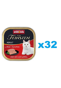 ANIMONDA Adult wołowina i ziemniaki 32x100 g