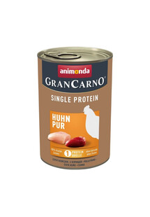 GranCarno Single Protein Adult Chicken pure 400 g kurczak dla dorosłych psów