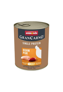 GranCarno Single Protein Adult Chicken pure 800 g kurczak dla dorosłych psów