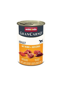 GranCarno Adult with Beef&Poultry 400 g z wołowiną i drobiem dla dorosłych psów