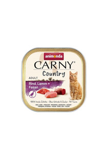 Carny Country Adult Beef&Lamb&Pheasant 100 g wołowina, jagnięcina i bażant dla dorosłych kotów