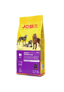 JosiDog Adult Sensitive 2,7kg dla dorosłych psów z wrażliwym układem pokarmowym