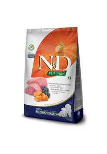 N&D Pumpkin Lamb&Blueberry Puppy Medium&Maxi 100g