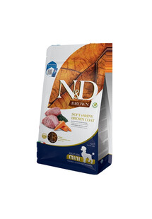 N&D Brown Dog Adult Mini Lamb, Spirulina & Carrot 2 kg