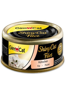 GIMCAT Shiny Cat Filet Chicken in Bulion kurczak w bulionie 70 g