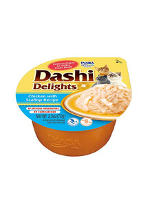 Cat Dashi Delights Kurczak i przegrzebki 70 g